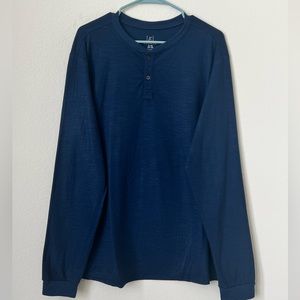 George Navy Blue| Xl Mens long sleeve